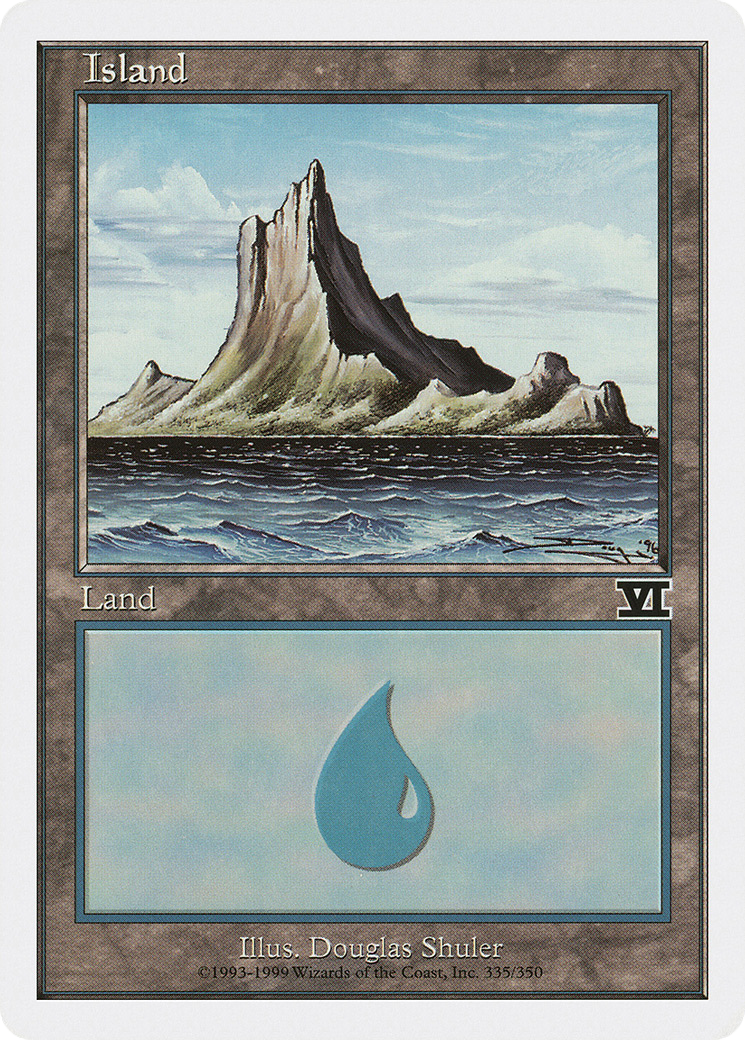 Island (335) (6ED-335) - Classic Sixth Edition