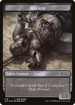 Walker (Well Walker // Blade Walker) Token (SLD-149) - Secret Lair Drop Foil