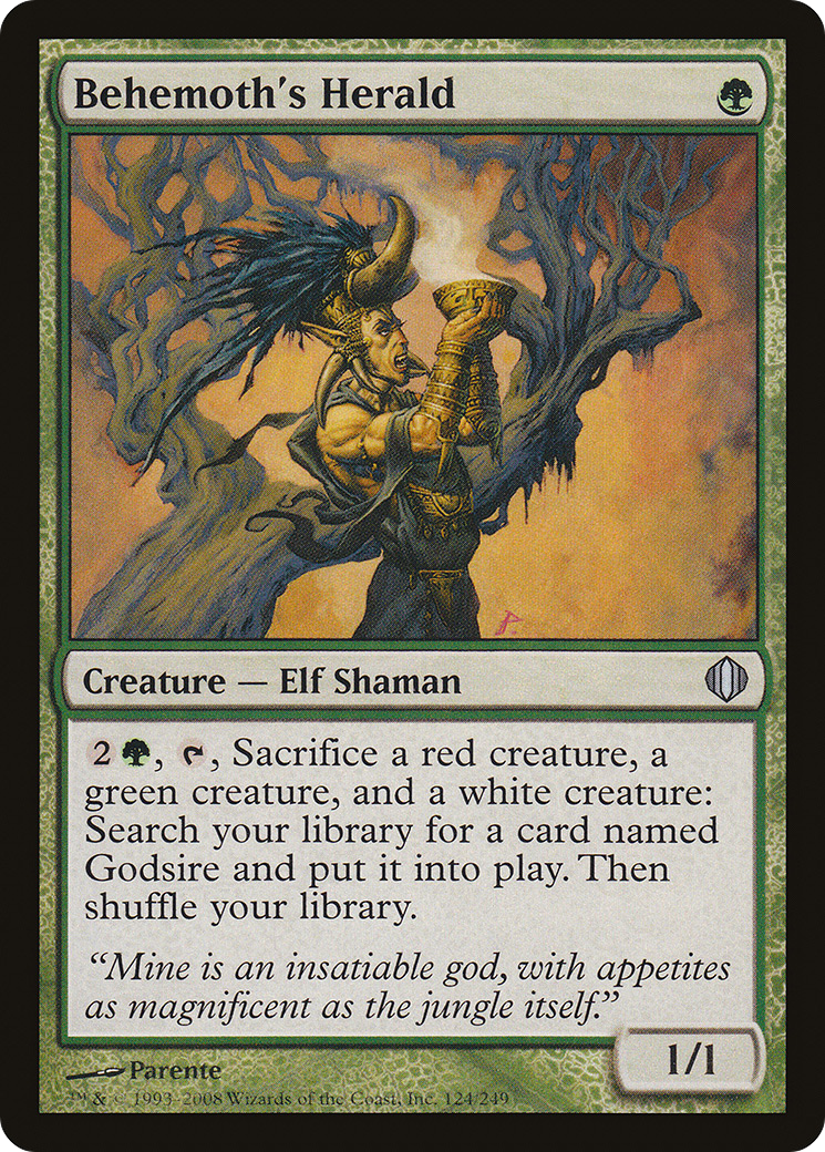 Behemoth's Herald (ALA-124) - Shards of Alara