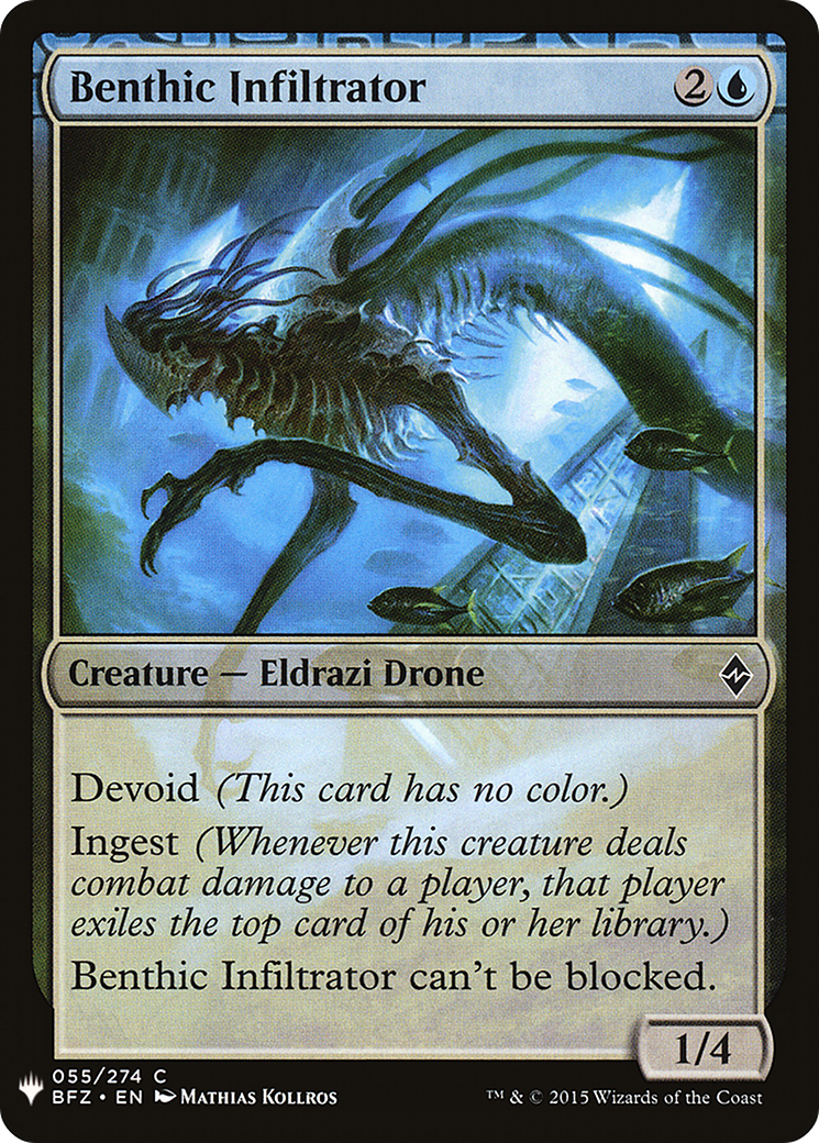 Benthic Infiltrator (LIST-055) - The List: (devoid)
