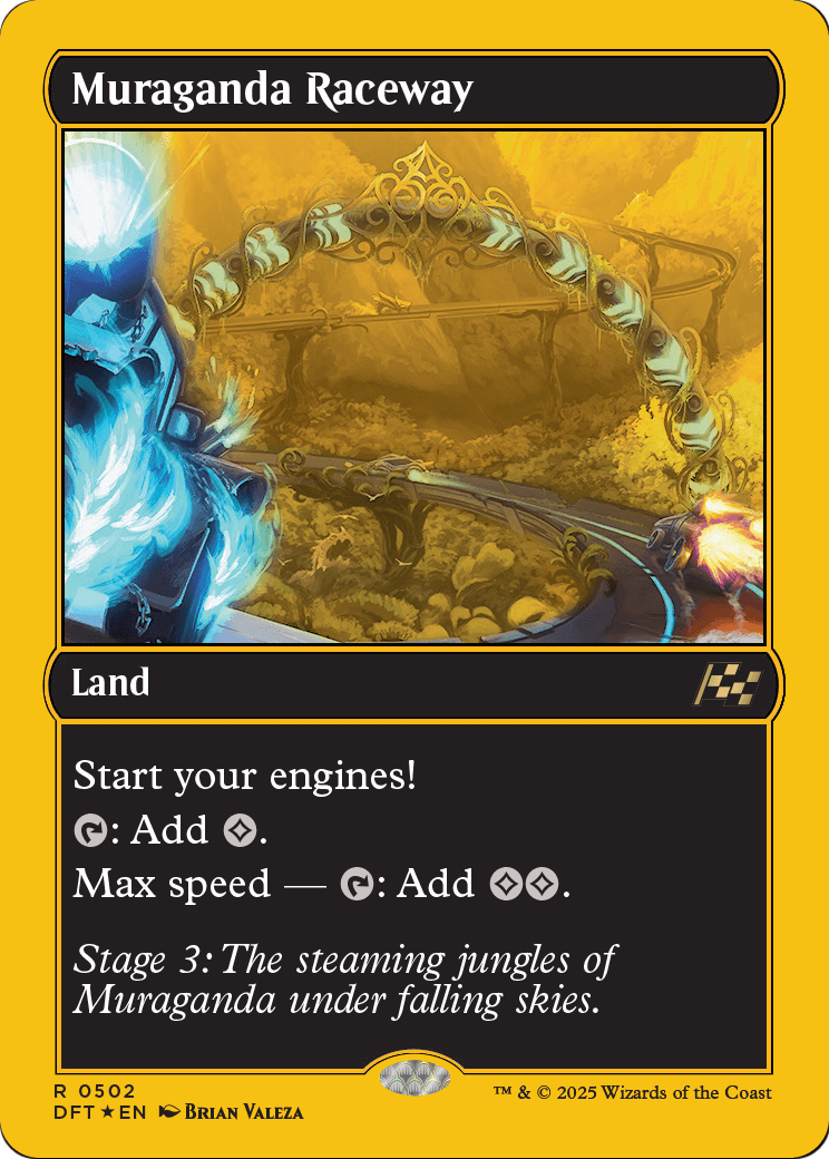 Muraganda Raceway (First-Place Foil) (DFT-502) - Aetherdrift Foil