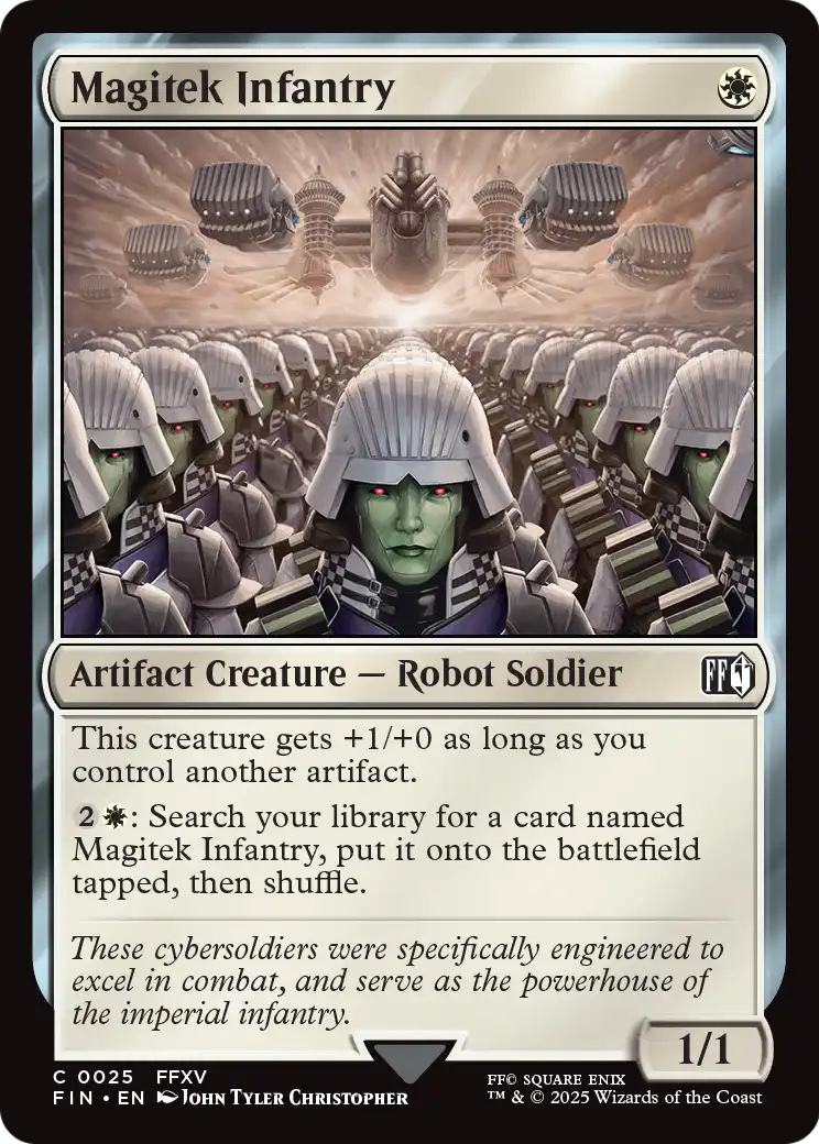 Magitek Infantry (FIN-025) - FINAL FANTASY Foil