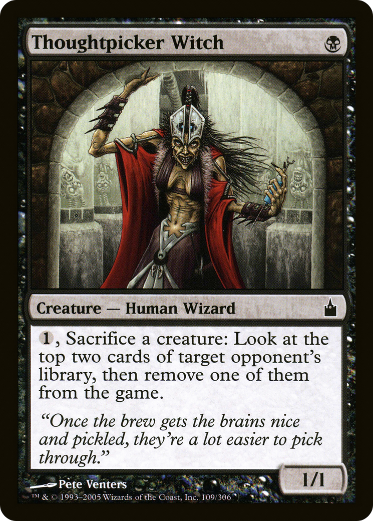 Thoughtpicker Witch (RAV-109) - Ravnica: City of Guilds