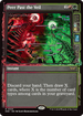 Peer Past the Veil (Showcase) (DSK-325) - Duskmourn: House of Horror: (Showcase) Foil