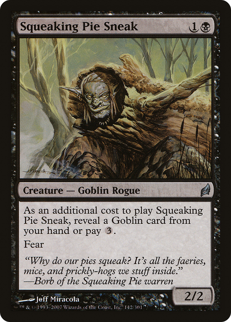 Squeaking Pie Sneak (LRW-142) - Lorwyn Foil