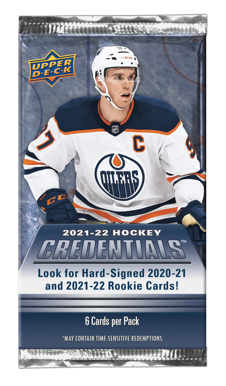 2021-22 Upper Deck Credentials Hockey Hobby Pack