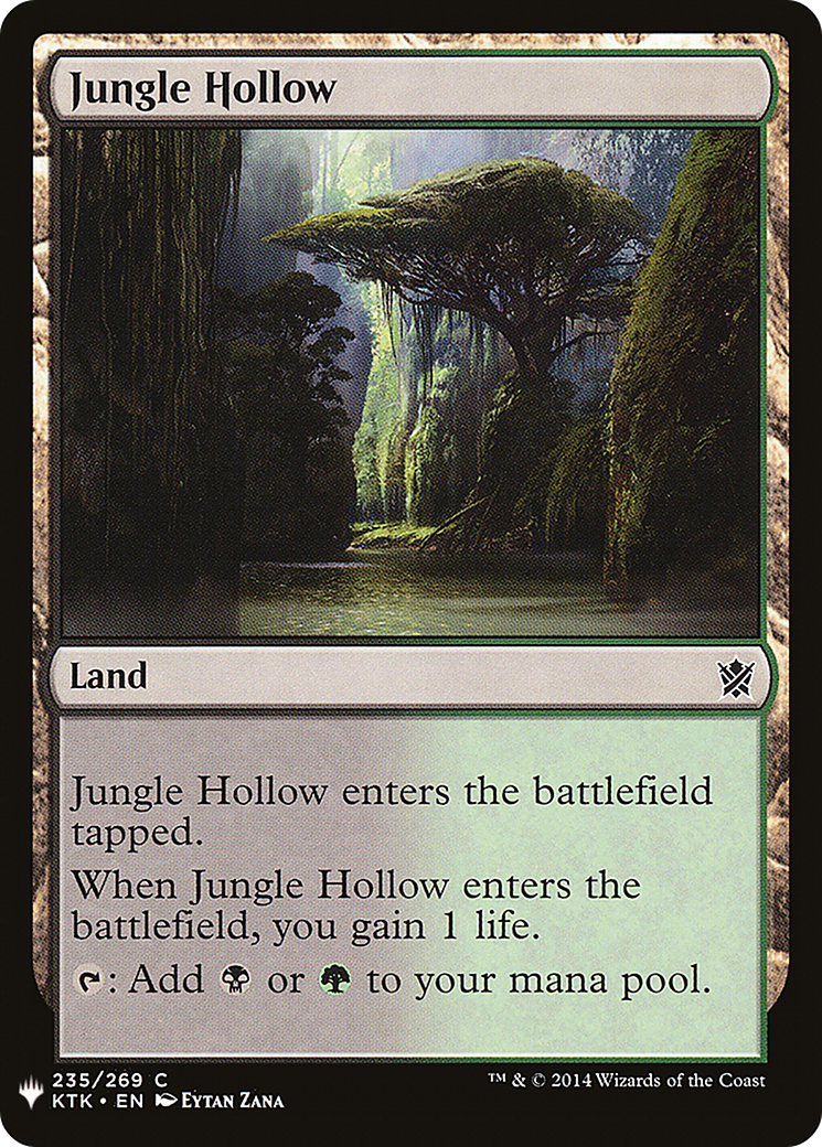Jungle Hollow (LIST-235) - The List