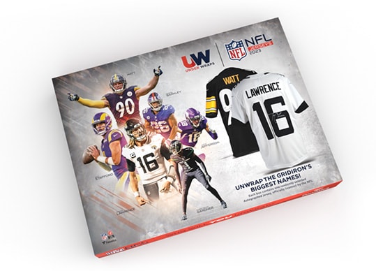 2023 Fanatics Under Wraps NFL Jersey | Eastridge Sports Cards