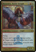 Basandra, Battle Seraph (Commander Launch Promo) (OVER-184) - Commander 2011 Launch Party Foil