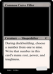 Common Curve Filler (UNK-) - Unknown Event