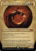 Sauron, the Dark Lord (Showcase) (LTR-329) - The Lord of the Rings: Tales of Middle-earth: (Showcase) (Borderless)