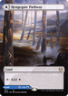 Hengegate Pathway (Borderless) (KHM-293) - Kaldheim: (Showcase) Foil