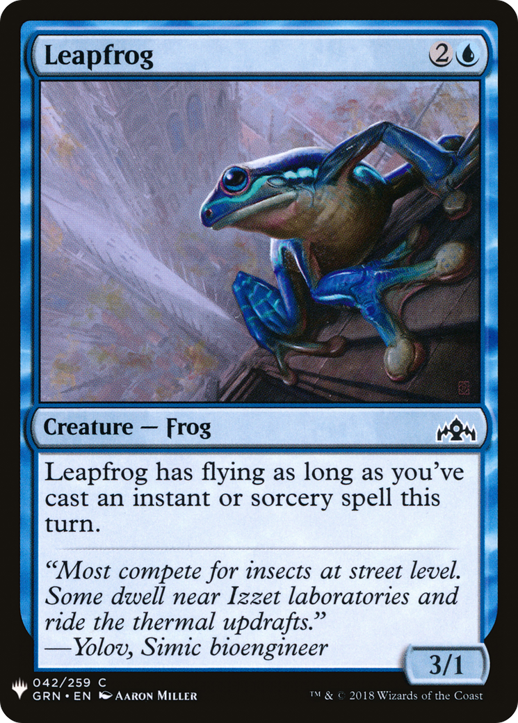 Leapfrog (LIST-042) - The List