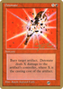 Detonate - 1996 Mark Justice (4ED) (SB) (WCD-MJ184SB) - Pro Tour Collector Set