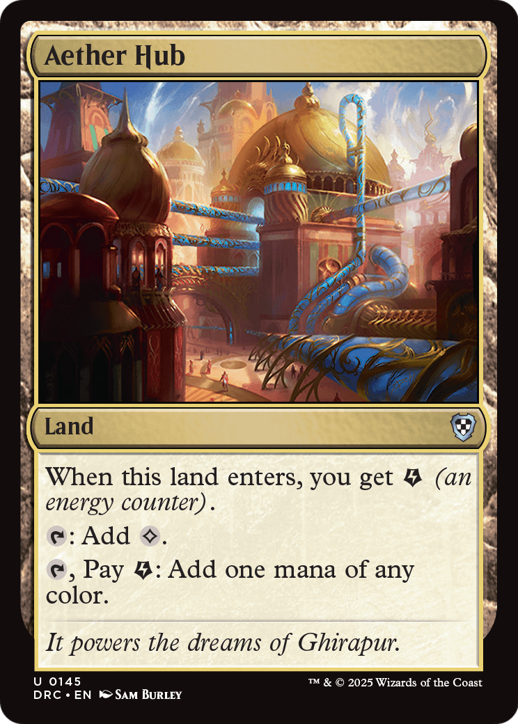 Aether Hub (DRC-145) - Commander: Aetherdrift