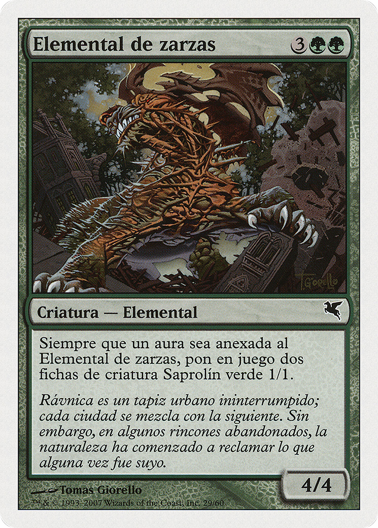 Bramble Elemental (French) - 