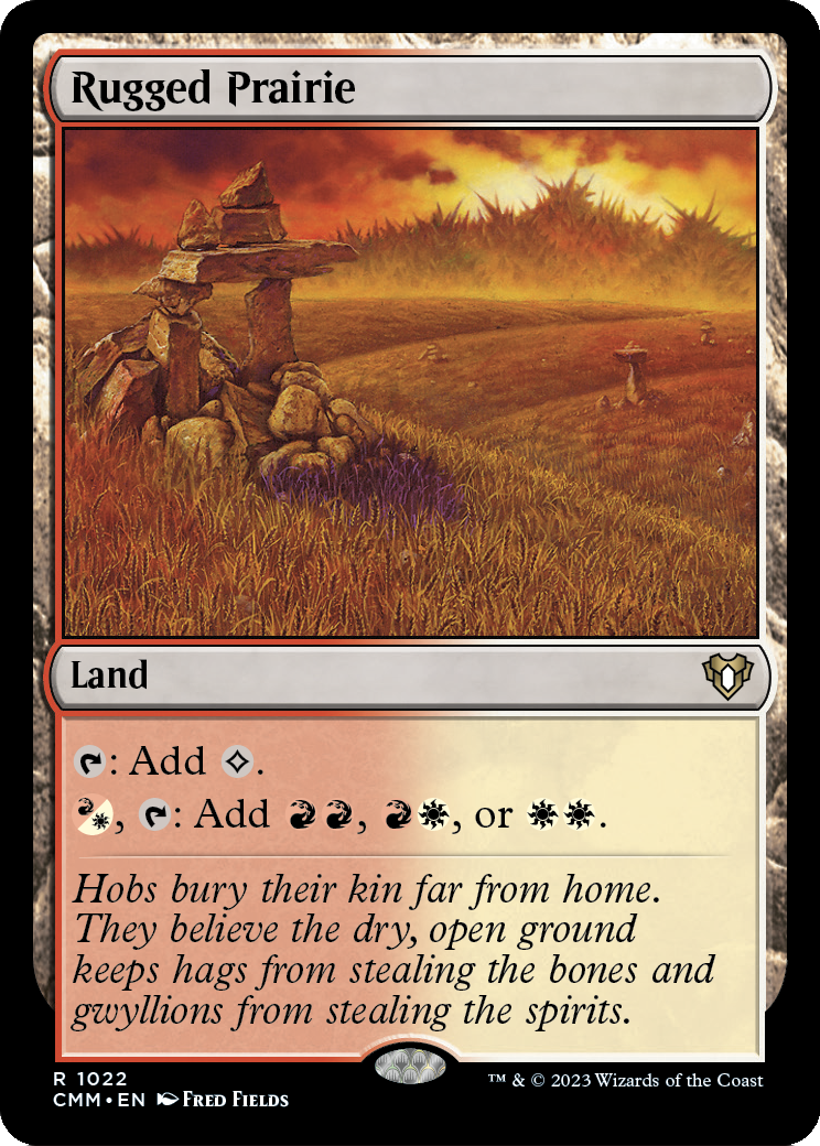 Rugged Prairie (CMM-1022) - Commander Masters