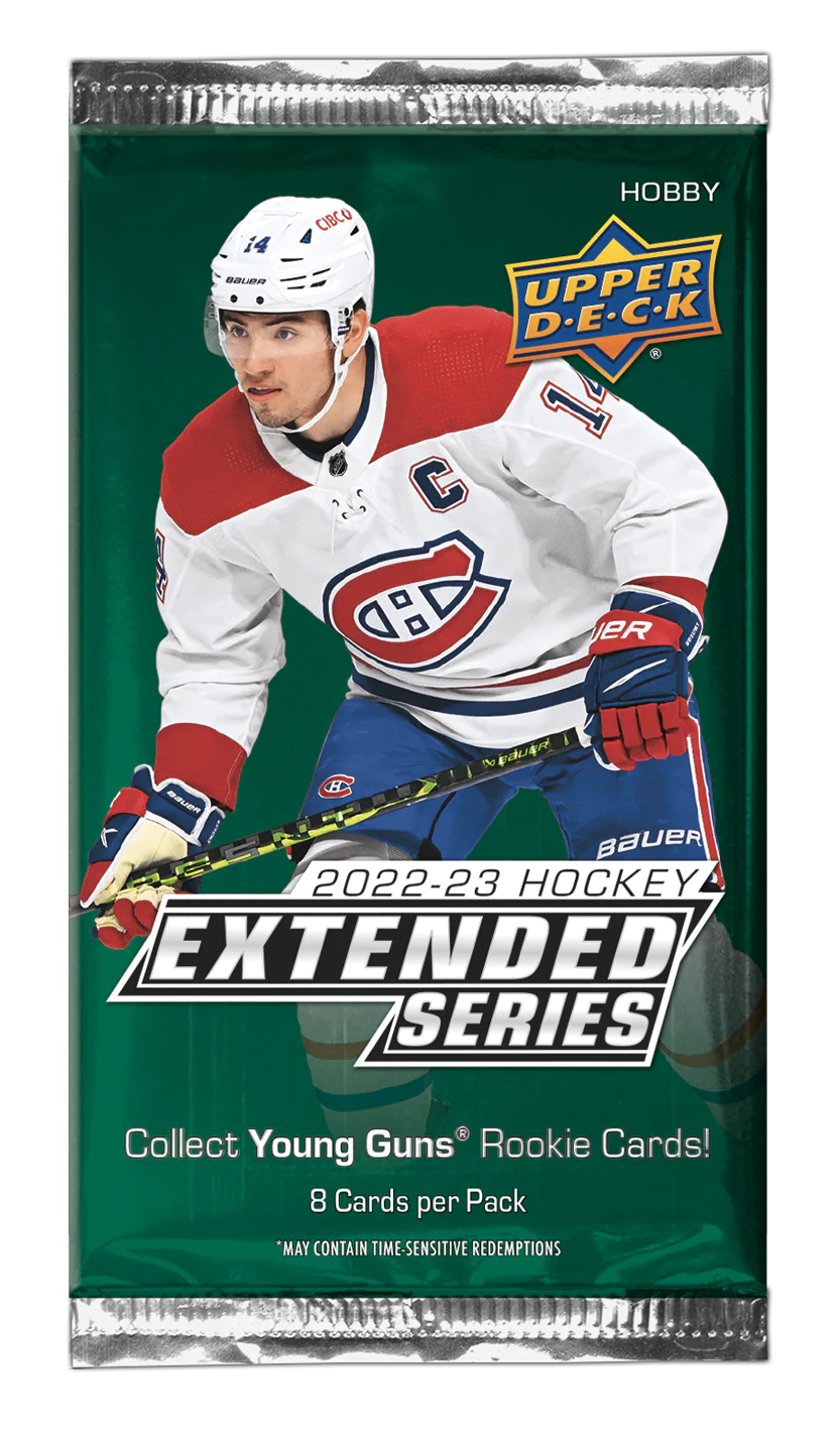 2022-23 Upper Deck Hockey Extended Series Hobby Pack | Eastridge Sports Cards