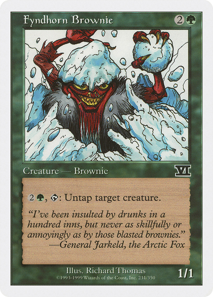 Fyndhorn Brownie (6ED-231) - Classic Sixth Edition