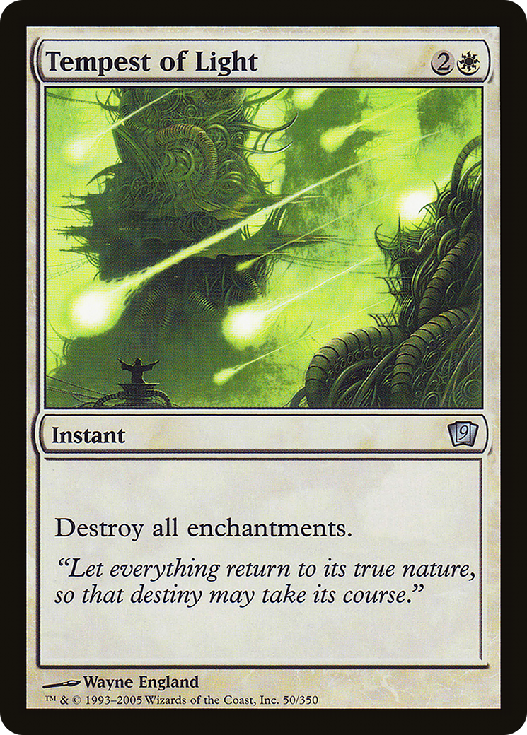 Tempest of Light (9ED-050) - 9th Edition Foil