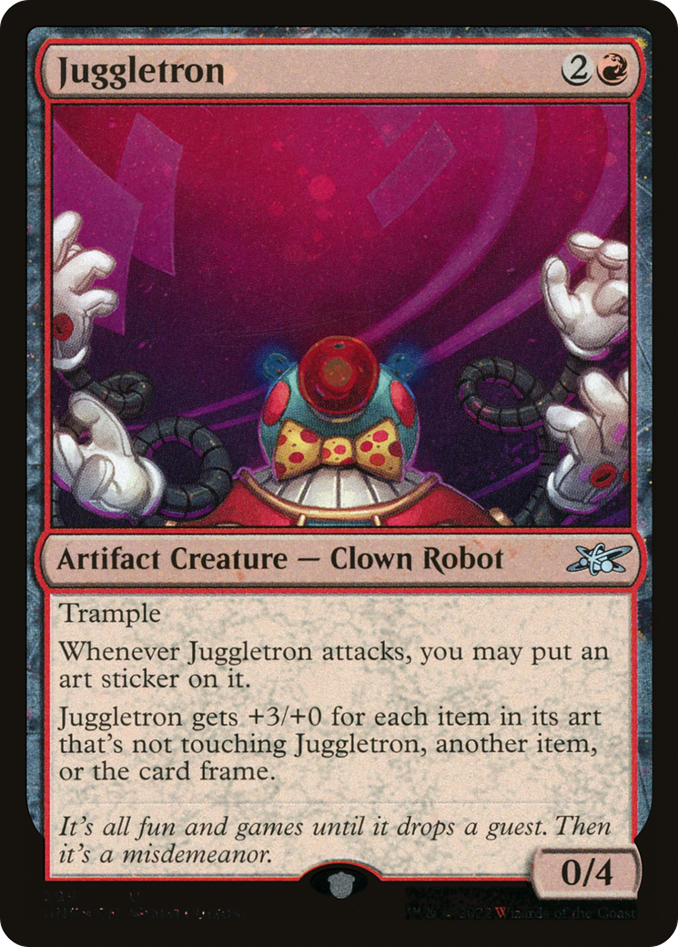 Juggletron (Galaxy Foil) (UNF-399) - Unfinity Foil