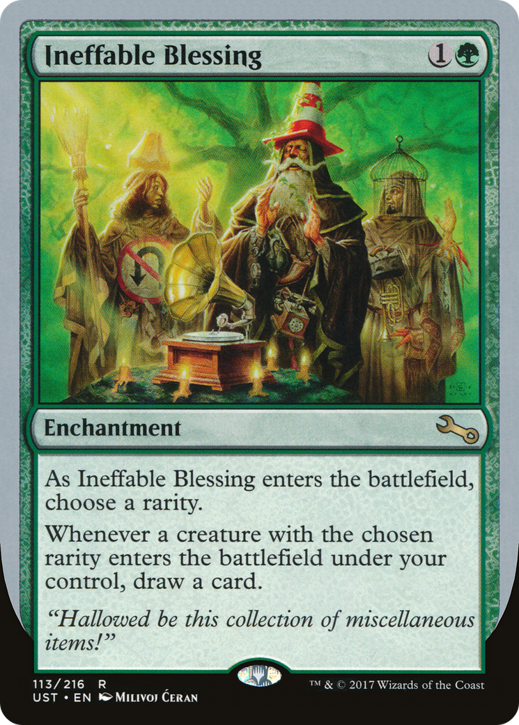 Ineffable Blessing (D) (UST-113) - Unstable
