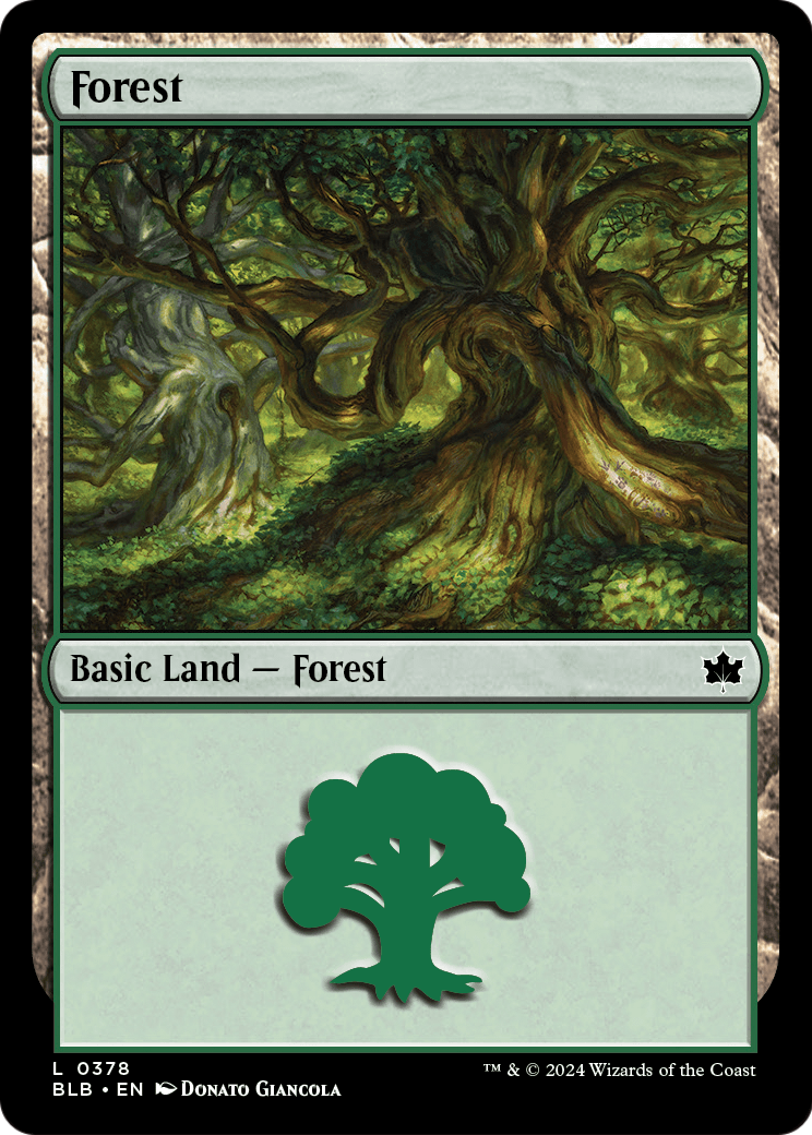 Forest (0378) (BLB-378) - Bloomburrow