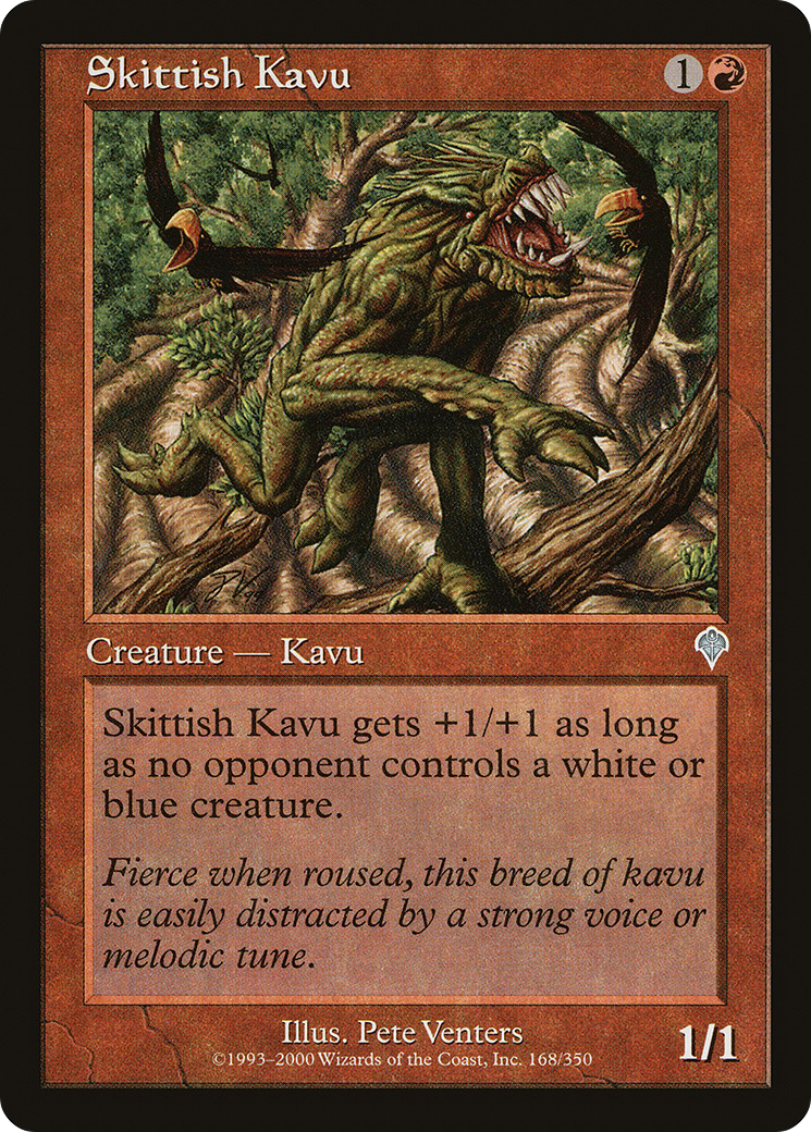 Skittish Kavu (INV-168) - Invasion