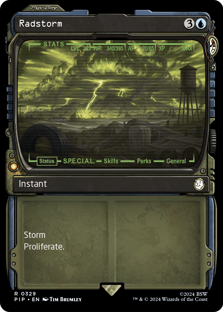 Radstorm (Showcase) (PIP-329) - Fallout: (Showcase) Foil