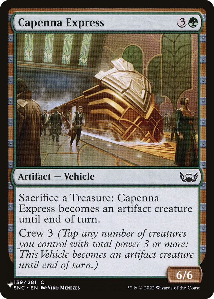Capenna Express (LIST-139/281) - The List