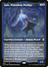 Gale, Waterdeep Prodigy (Foil Etched) (CLB-485) - Commander Legends: Battle for Baldur's Gate Foil