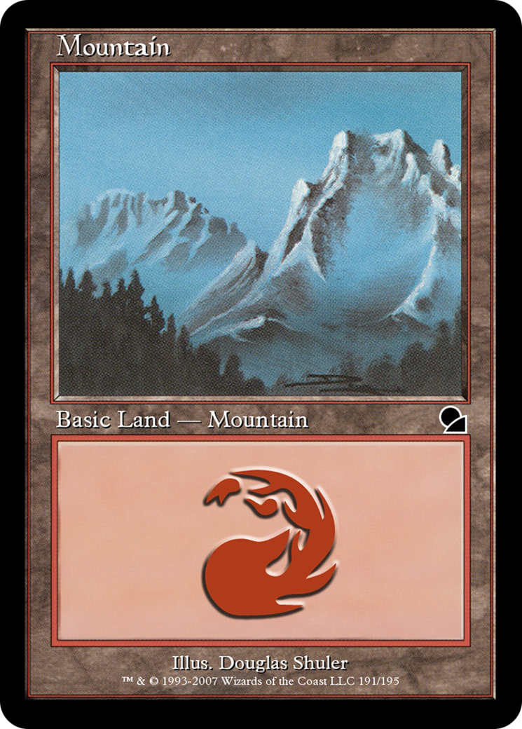 Mountain (ME1-191) - Masters Edition Foil
