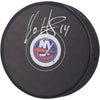 Bo Horvat Autographed New York Islanders Hockey Puck (Fanatics Authentic)