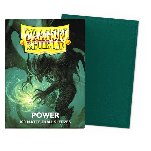 Dragon Shield Matte Dual Card Sleeves 100ct - Power | Eastridge Sports Cards