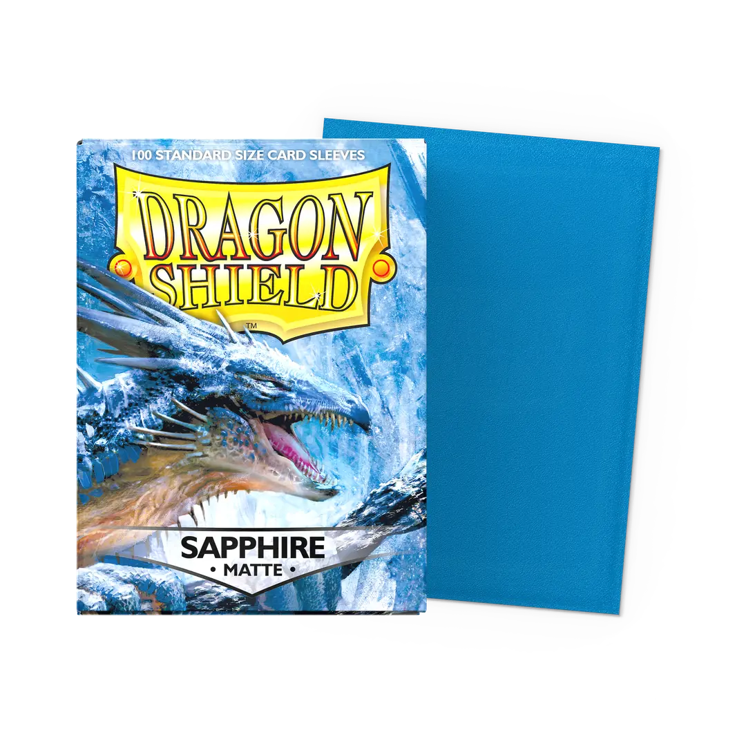Dragon Shield Matte Card Sleeves 100ct - Sapphire | Eastridge Sports Cards