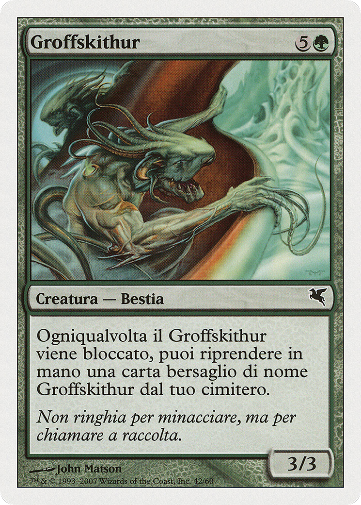 Groffskithur (Italian) - 