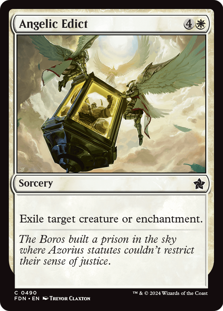 Angelic Edict (FDN-490) - Foundations
