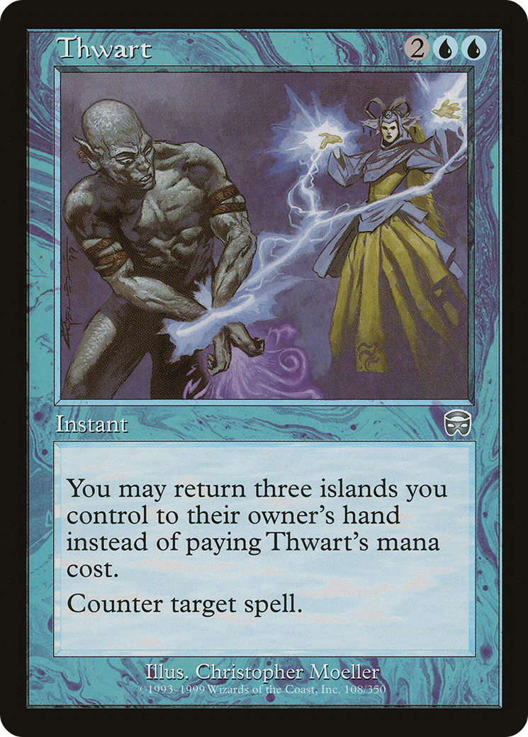 Thwart (MMQ-108) - Mercadian Masques