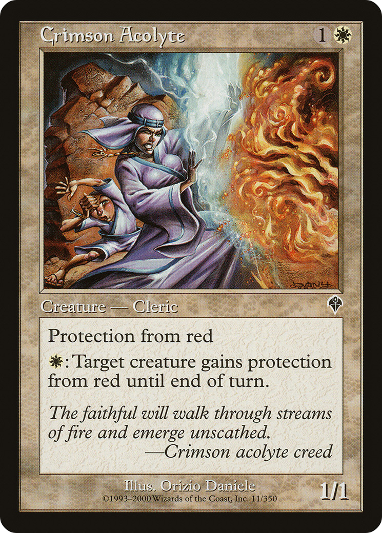 Crimson Acolyte (INV-011) - Invasion