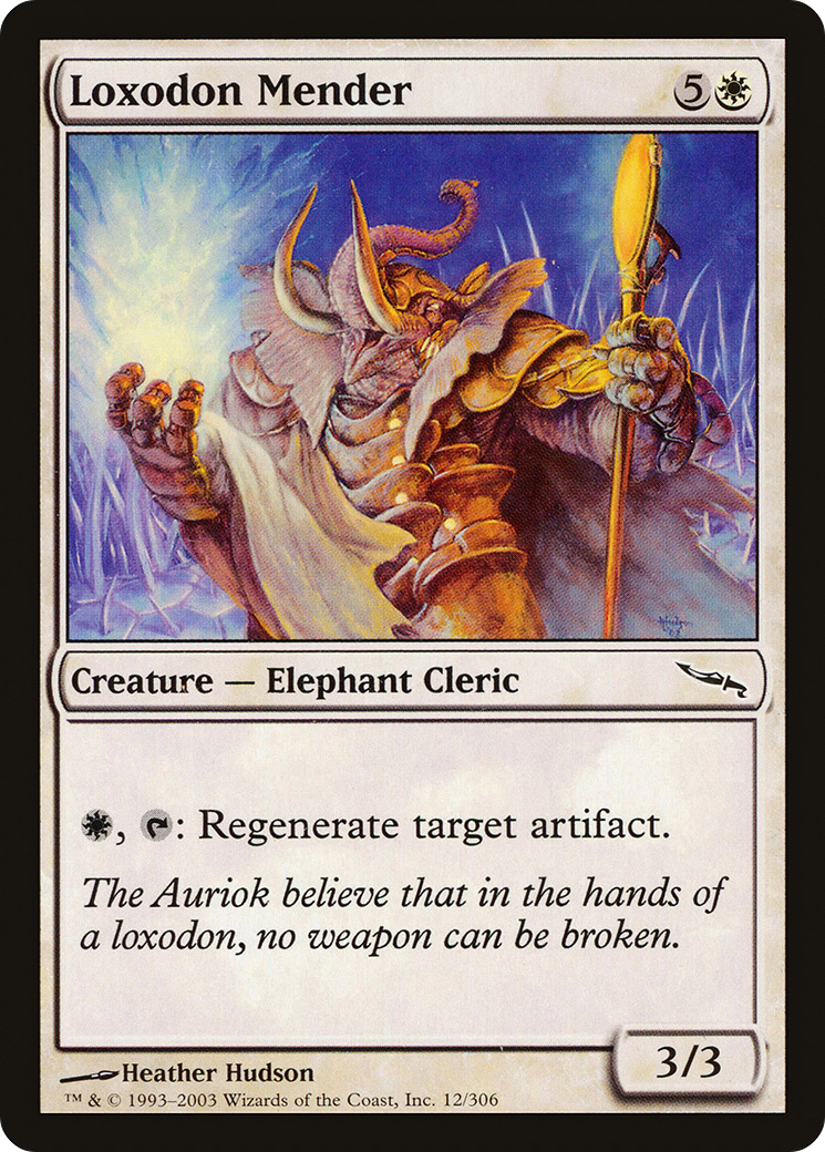 Loxodon Mender (MRD-012) - Mirrodin