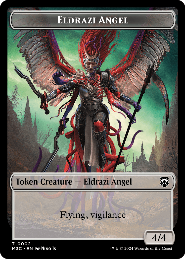 Eldrazi Angel (TM3C-002) - Modern Horizons 3 Commander Tokens Foil