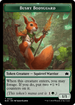 Bushy Bodyguard Token (BLB-020) - Bloomburrow Tokens