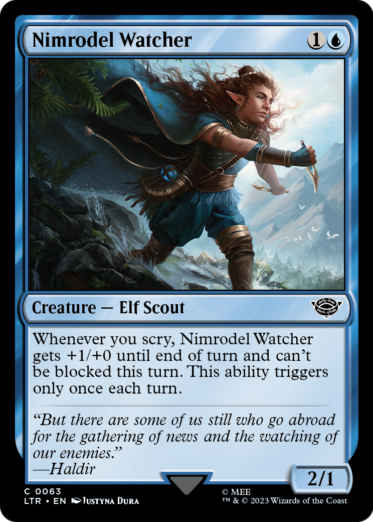 Nimrodel Watcher (LTR-063) - The Lord of the Rings: Tales of Middle-earth