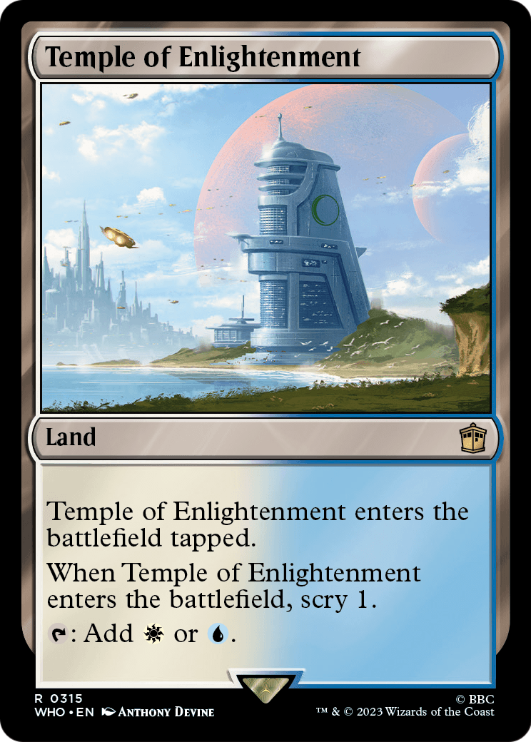Temple of Enlightenment (WHO-315) - Doctor Who Foil