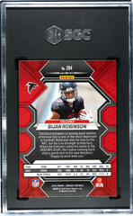 2023 Panini Mosaic Green Prizm #284 Bijan Robinson SGC 9.5 (Rookie) | Eastridge Sports Cards