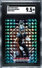 2023 Panini Mosaic Green Prizm #284 Bijan Robinson SGC 9.5 (Rookie) | Eastridge Sports Cards