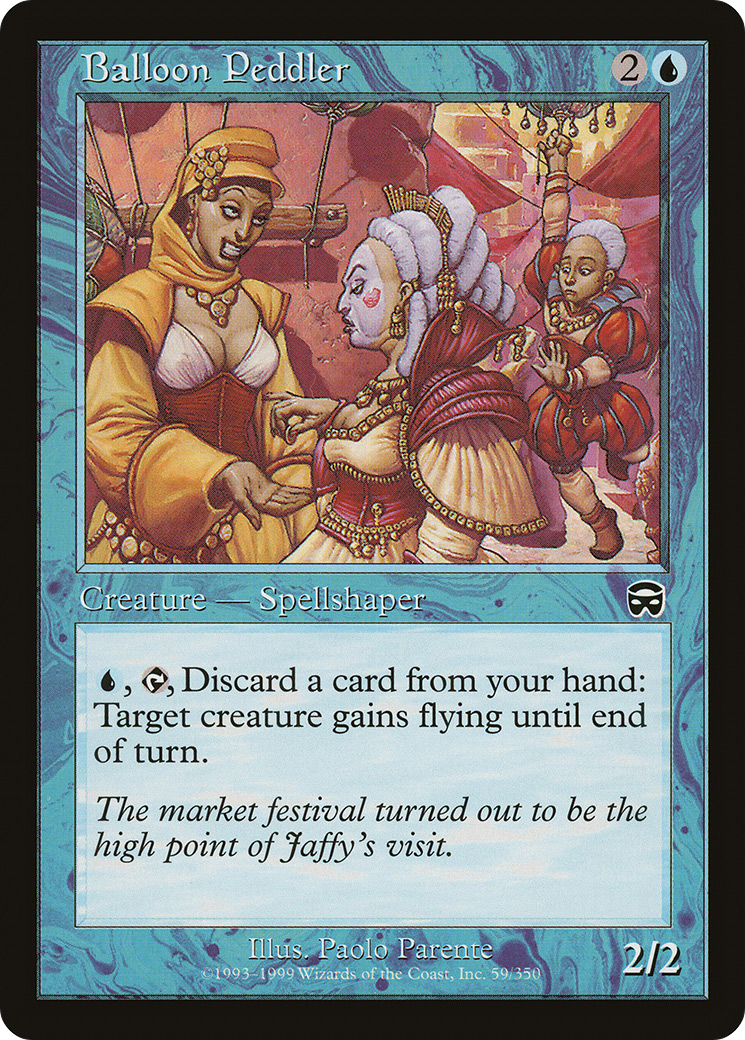 Balloon Peddler (MMQ-059) - Mercadian Masques