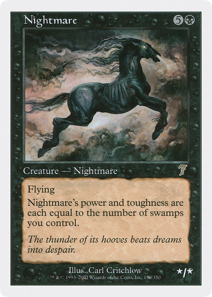 Nightmare (7ED-150) - 7th Edition Foil