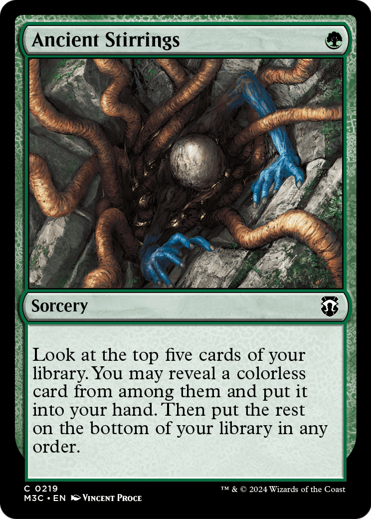 Ancient Stirrings (M3C-219) - Modern Horizons 3 Commander