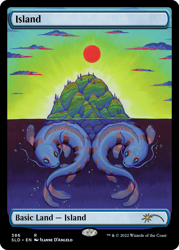 Island (386) (SLD-386) - Secret Lair Drop